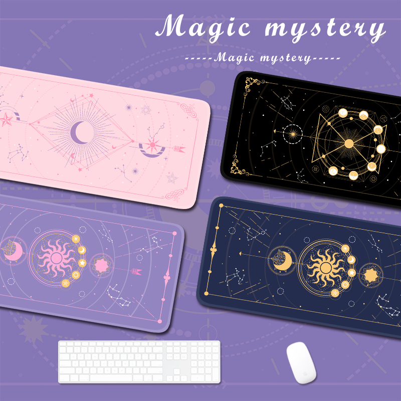Gaming Accessories Laptop - Magic Moon Star Purple Extra Large