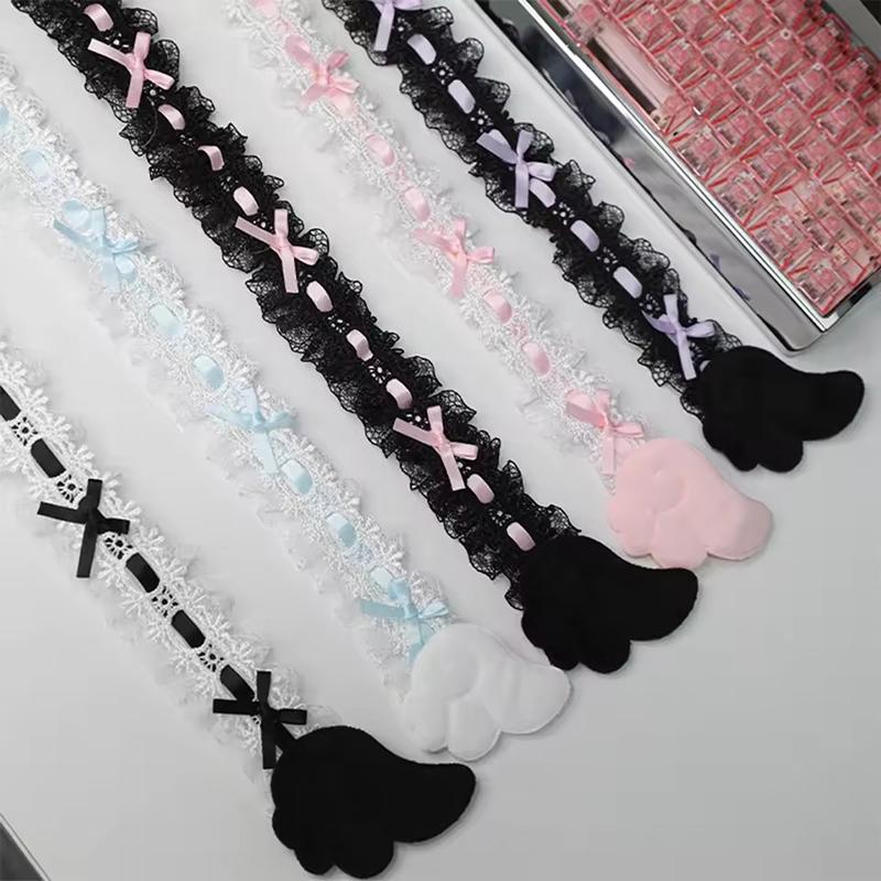 Gaming Accessories Monitor - 2026 NEW Bow Lace Wings Design