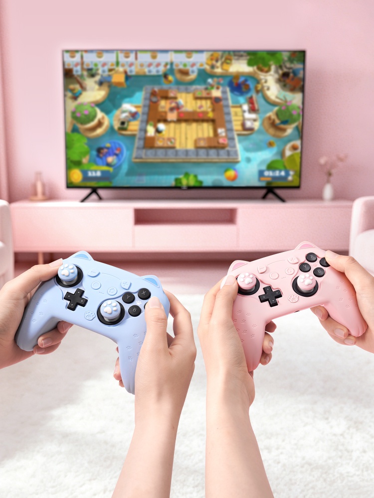 Original Silicone Protective C - Gaming Accessories Pink 评论和价格