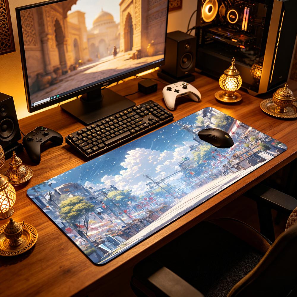 Anime Japanese City Street Sum - Gaming Accessories Market 评论和价格