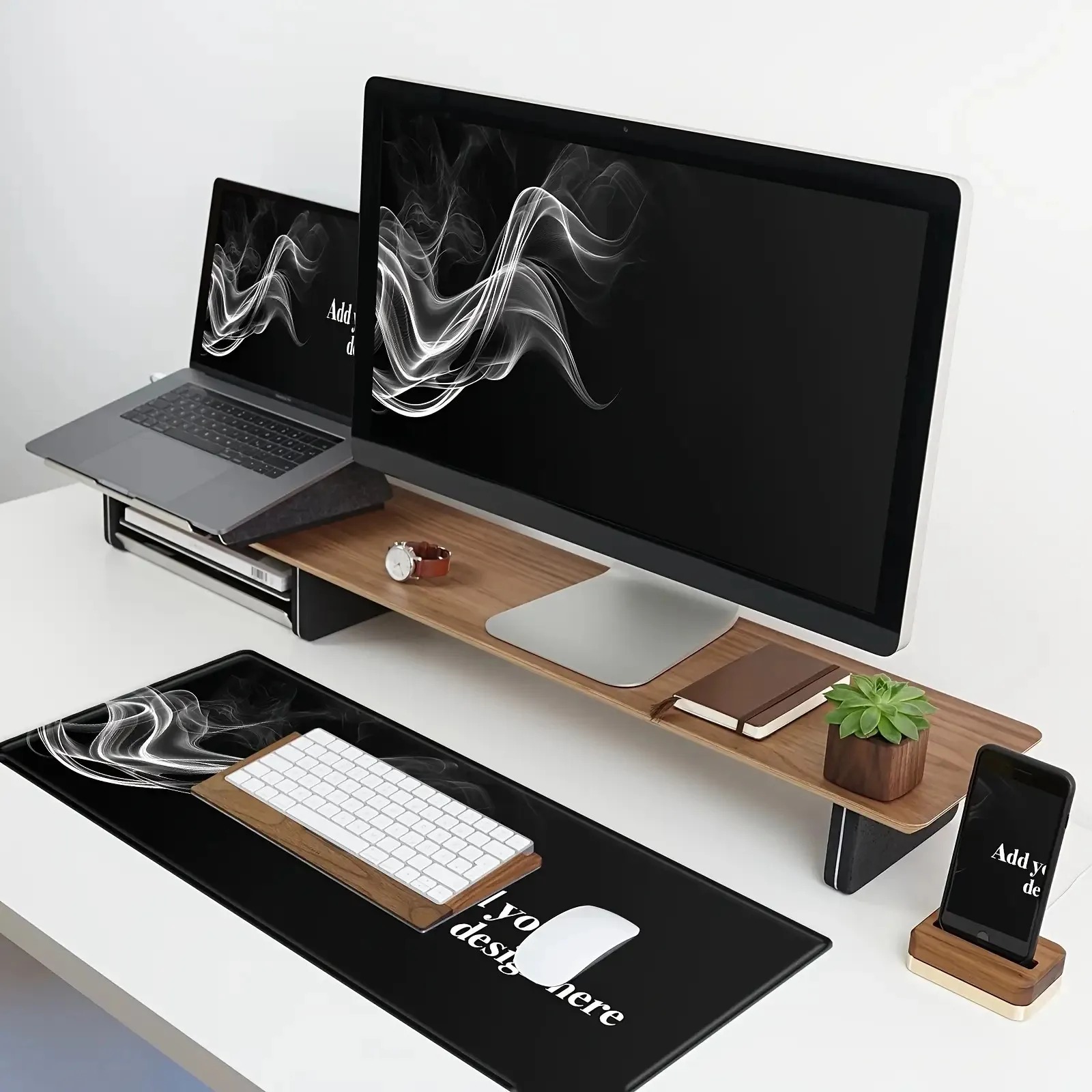 Custom Photo Text Logo Smoker  - Gaming Accessories Photo 评论和价格