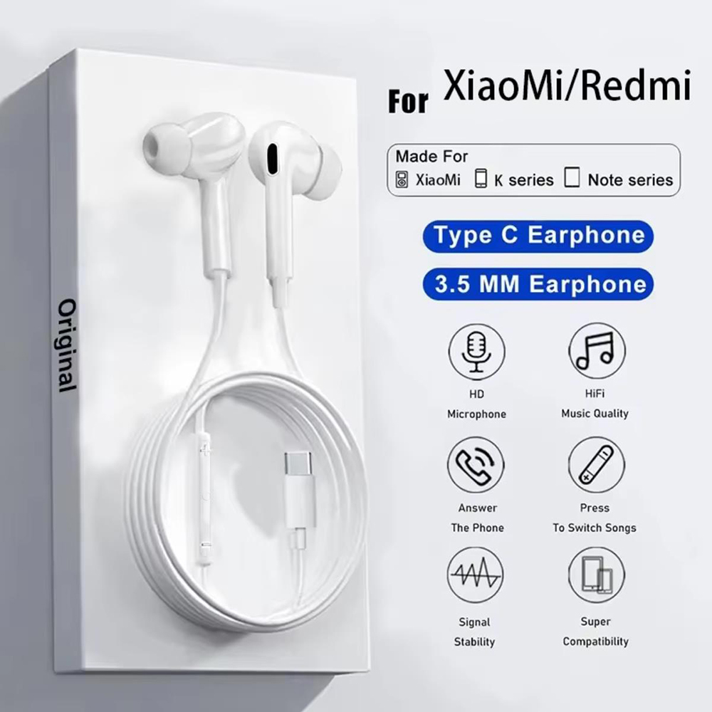 Original Type C Wired Earbuds  - Xiaomi Gaming Accessories 评论和价格