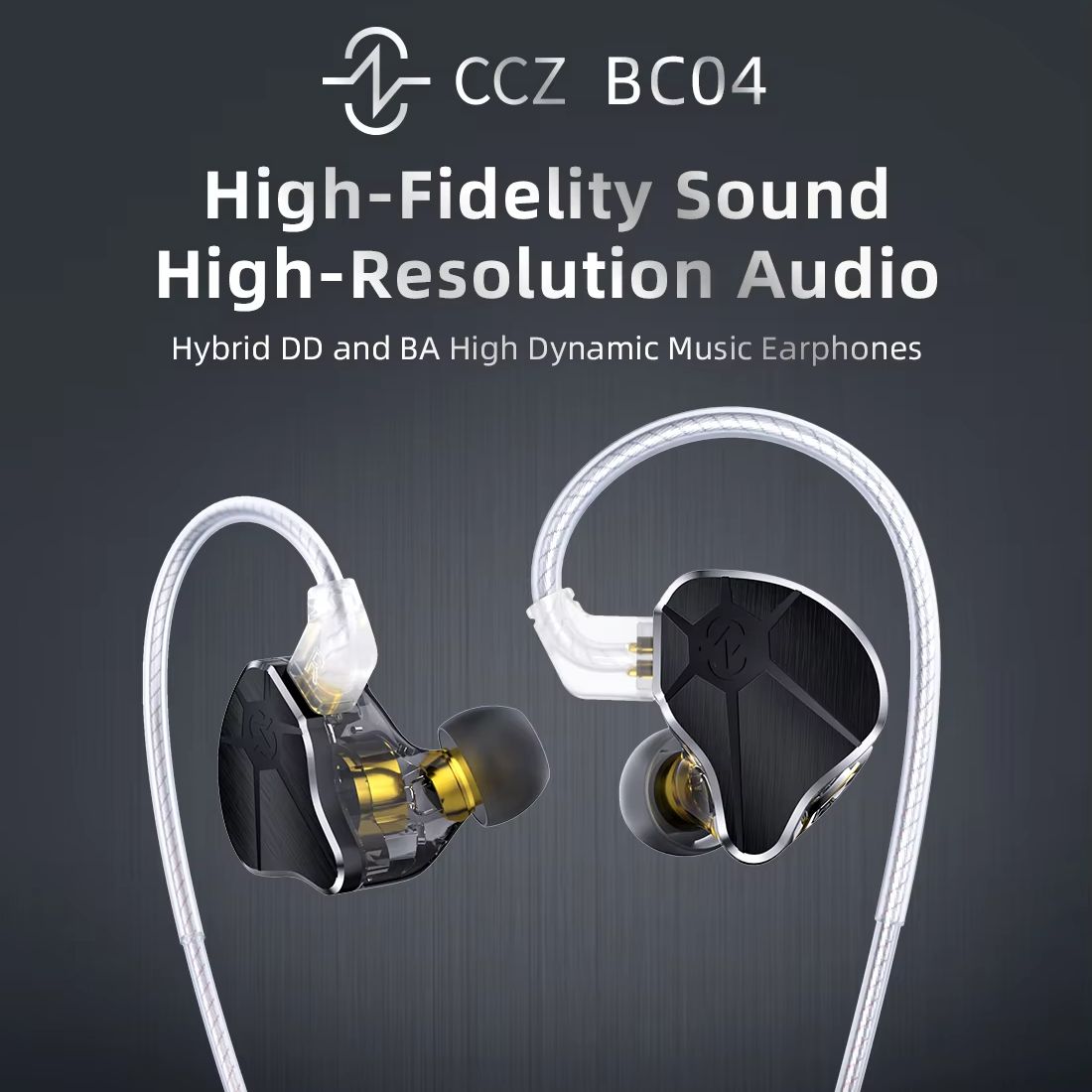 CCZ BC04 1DD+1BA Hybrid IEM He - Gaming Accessories Monitor 评论和价格