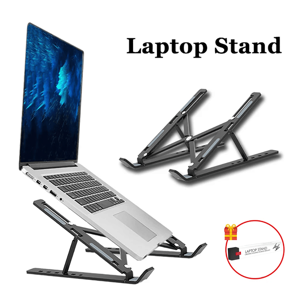 Laptop Stand Portable Foldable - Gaming Accessories Pink 评论和价格