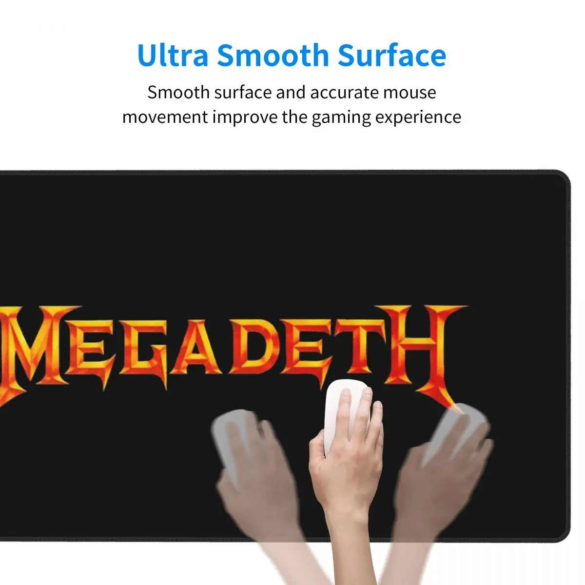 Large Mouse Pad Megadeths Logo - Gaming Accessories Logo 评论和价格
