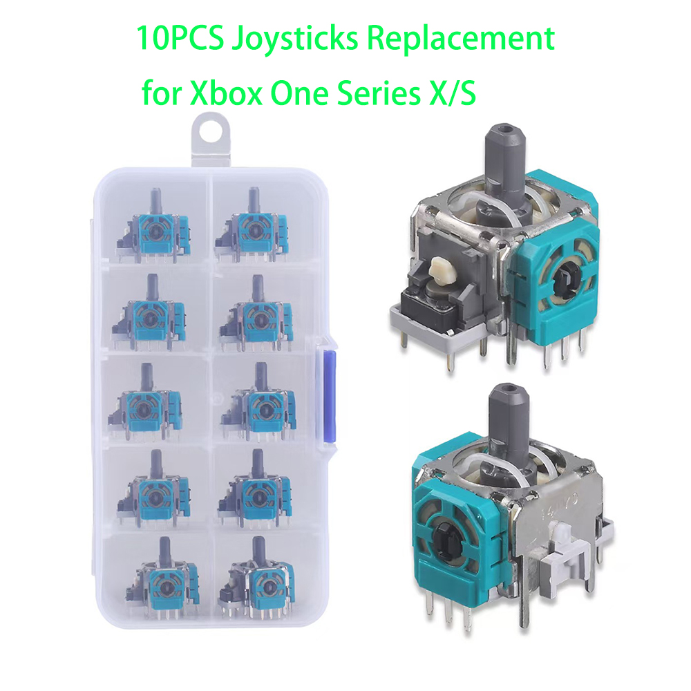 10pcs Replacement 3D Analog Jo - Gaming Accessories Xbox Series S 评论和价格