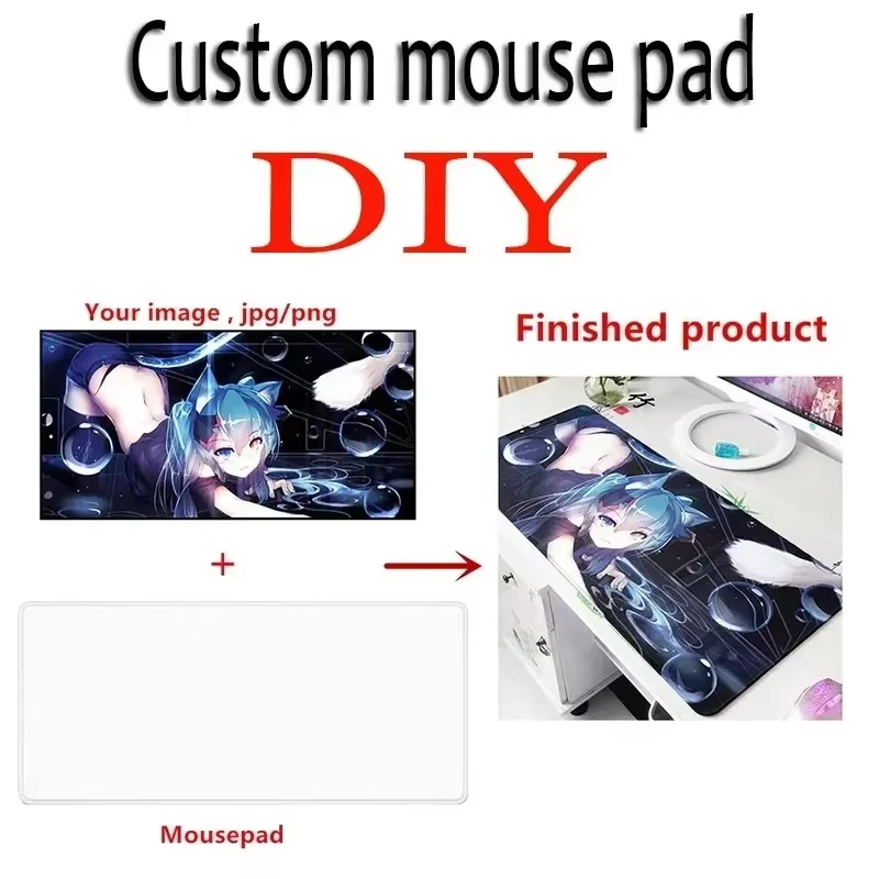 DIY Custom Mouse Pad XXL Anime - Gaming Accessories Photo 评论和价格