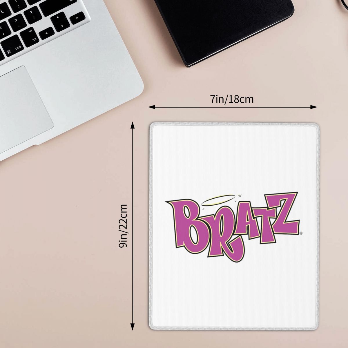 Bratz Logo Mouse Pad Gamer PC  - Gaming Accessories Logo 评论和价格