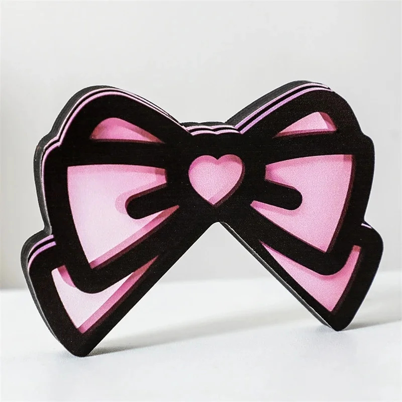 Kawaii Pink Acrylic Bow Monito - Gaming Accessories Pink 评论和价格