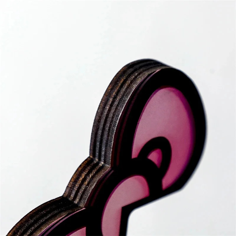 Kawaii Pink Acrylic Bow Monito - Gaming Accessories Pink 评论和价格