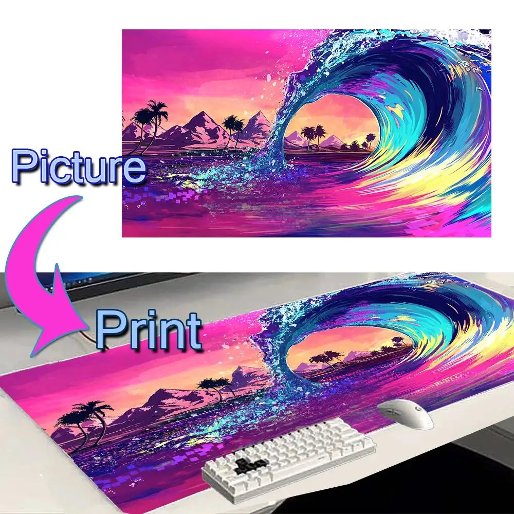 DIY Custom Mouse Pad XXL Anime - Gaming Accessories Photo 评论和价格