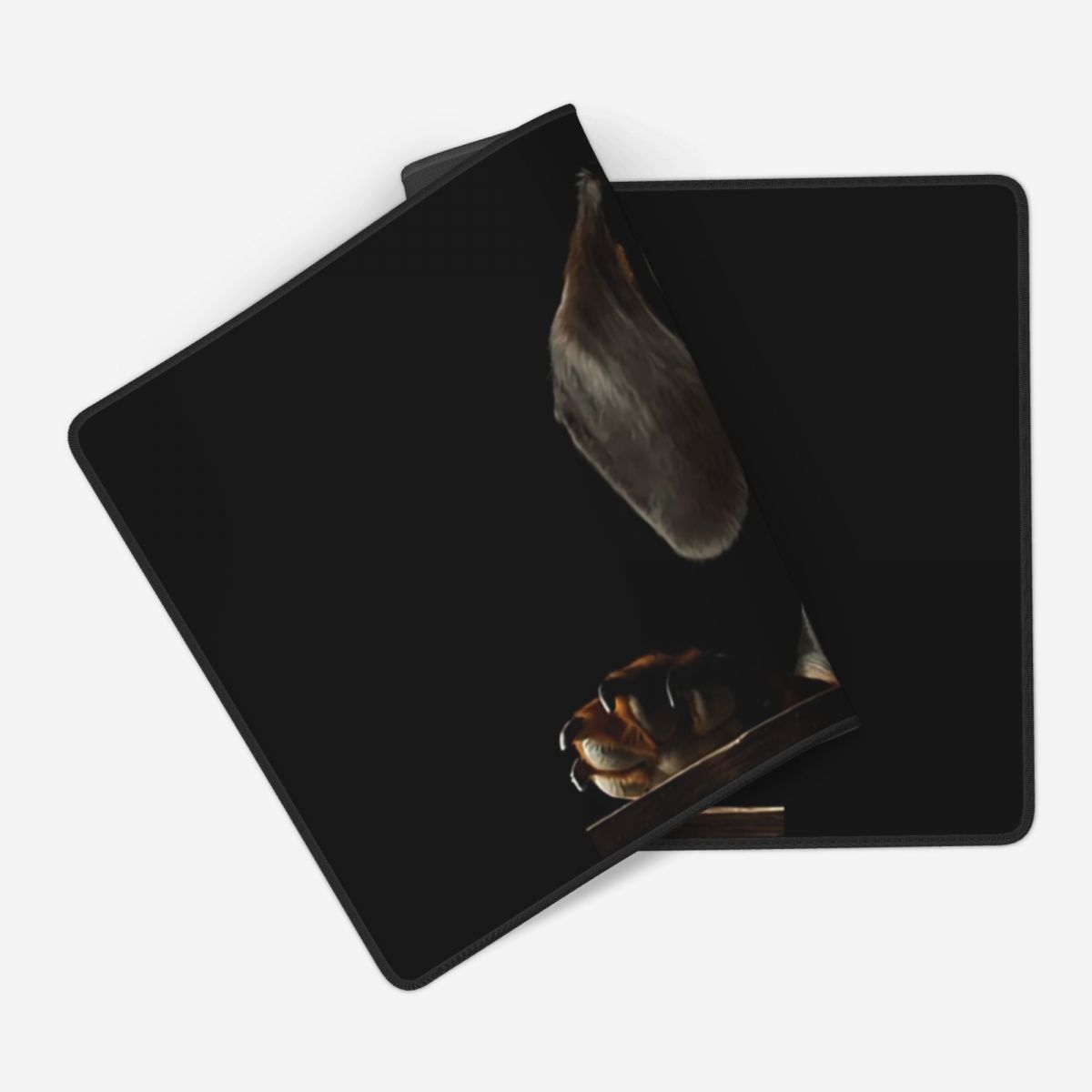 Large Mouse Pad Black Dachshun - Gaming Accessories Photo 评论和价格