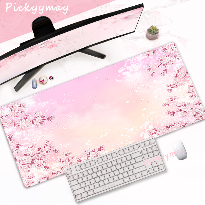 CIFBUY Pink Cherry Blossom Gam - Gaming Accessories Pink 评论和价格