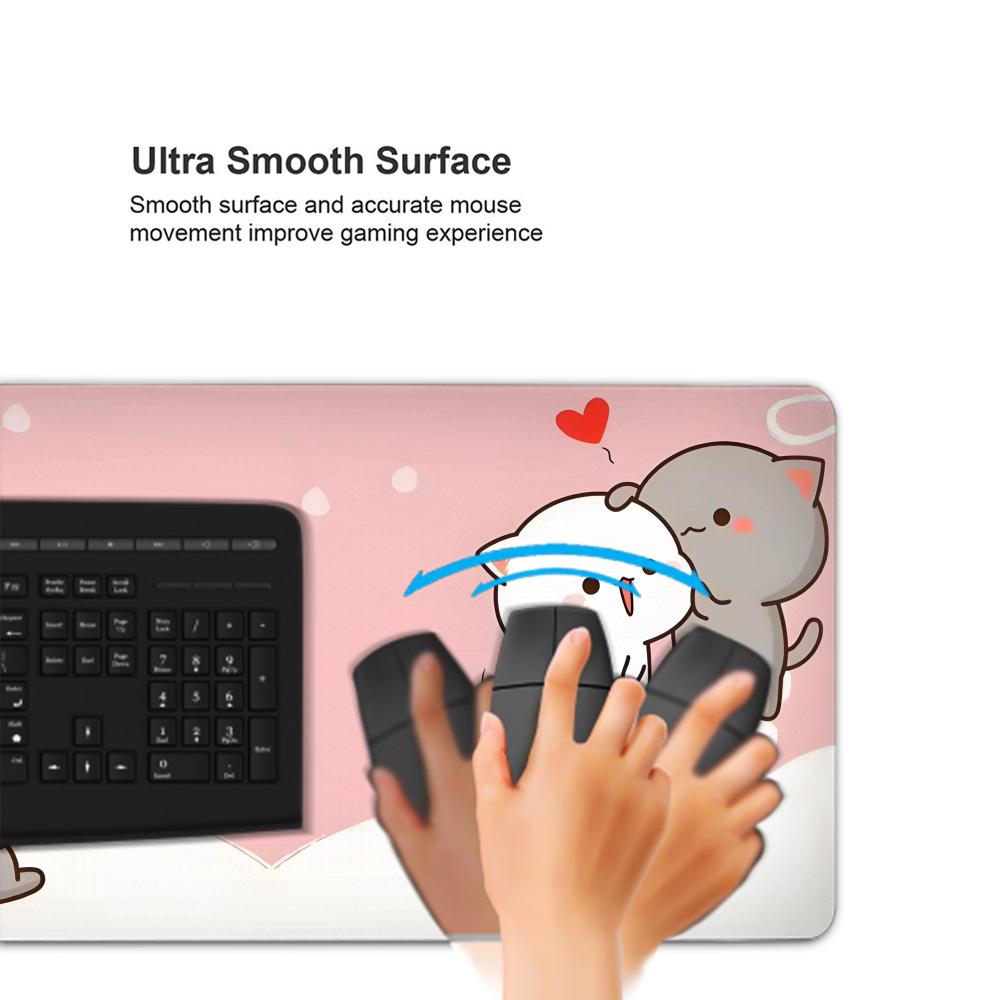 XXL Kawaii Gaming Mouse Pad 90 - Gaming Accessories Pink 评论和价格
