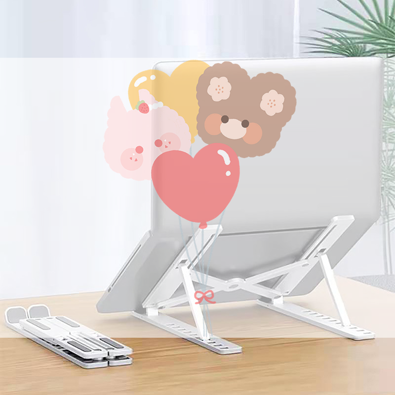 Universal Laptop Stand Adjusta - Gaming Accessories Pink 评论和价格