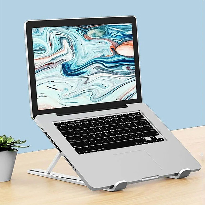 Universal Laptop Stand Adjusta - Gaming Accessories Pink 评论和价格