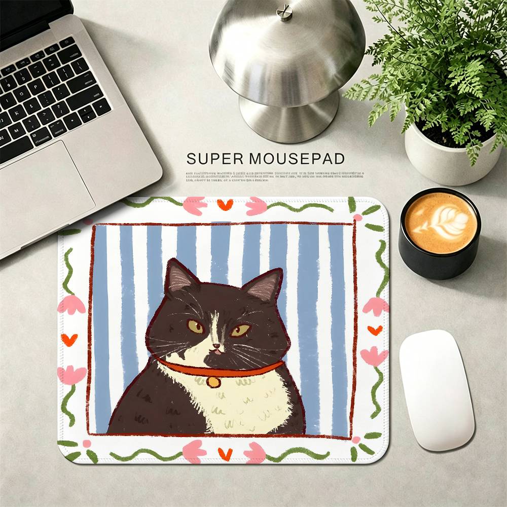 Cute caroon cat portrait photo - Gaming Accessories Photo 评论和价格